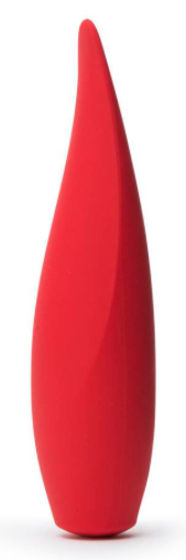 Red Hot Rechargeable Silicone Flickering Tongue Vibrator