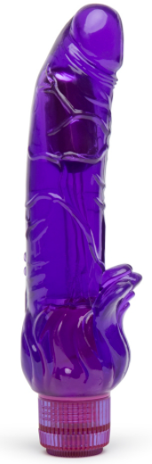 Triple Tickler Realistic Purple G-Spot Dildo Vibrator Triple Tickler Realistic Purple G-Spot Dildo Vibrator