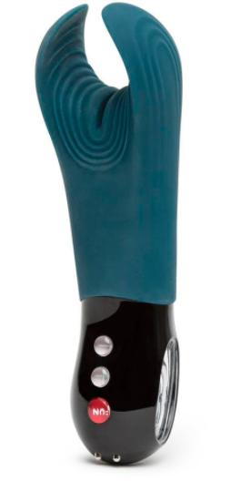 Fun Factory Manta Rechargeable Blue Vibrating Male Stroker